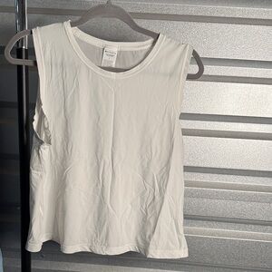 Like new! Athleta Women's White Sleeveless Top, L